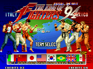 King of Fighters 94 screenshot 6 for Neo Geo AES